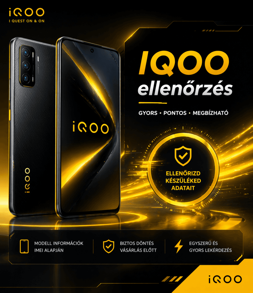 IQOO Info – device details and IMEI check