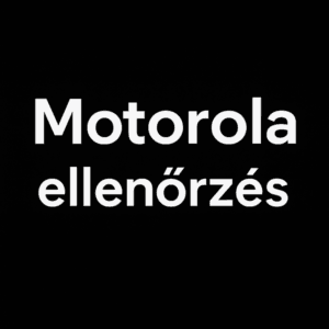 Motorola jótállási ellenőrzés